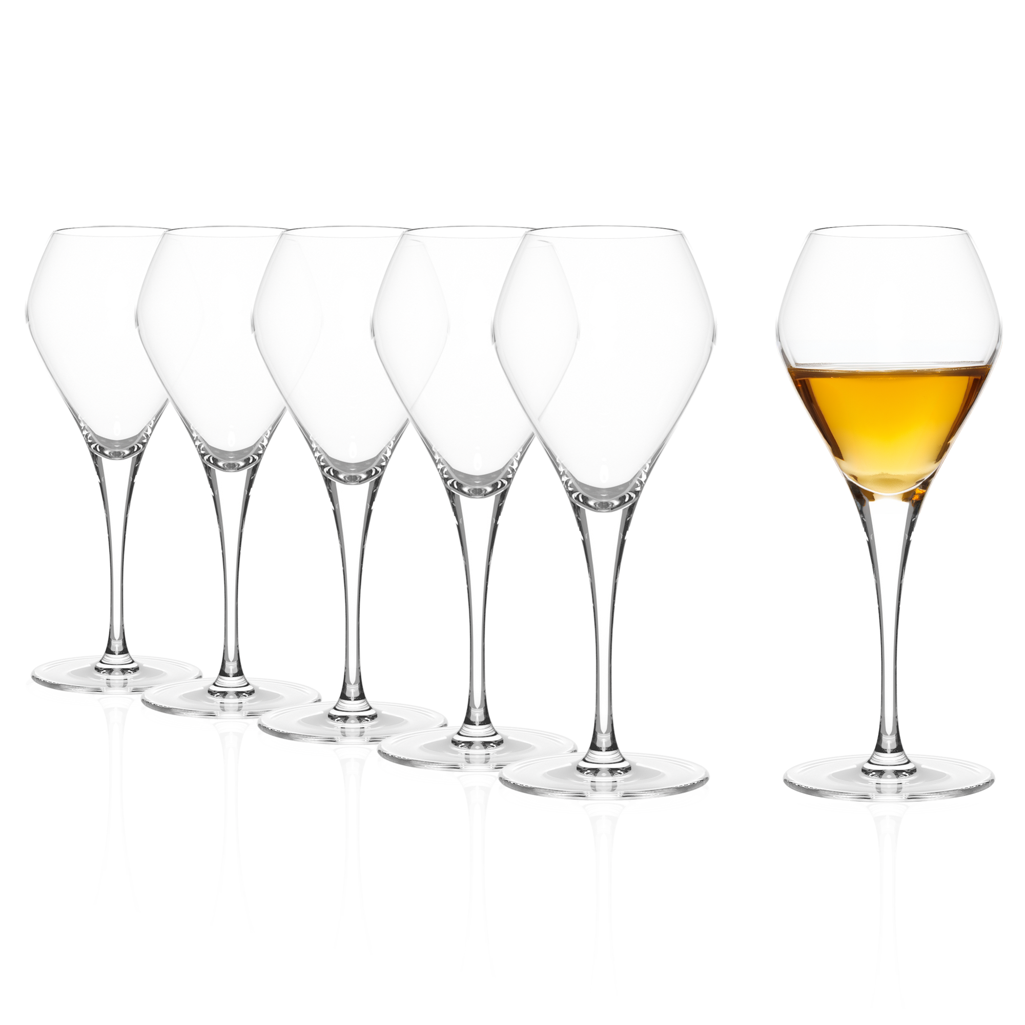 Stölzle Lausitz Süßweingläser Set aus Kristall in eleganter Form für perfekten Genuss