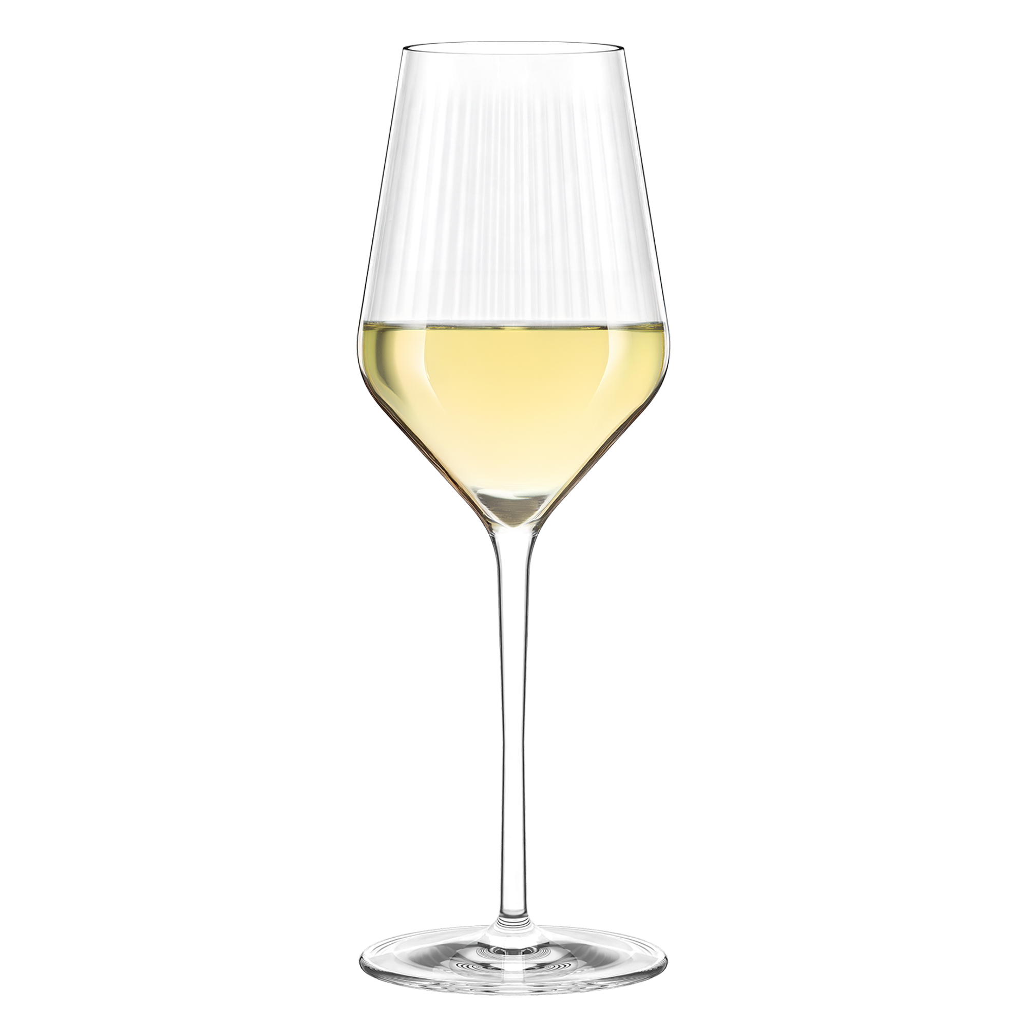 Eleganter Stölzle Lausitz Symphony Weißweinkelch mit schlankem Design für stilvolle Weinserve