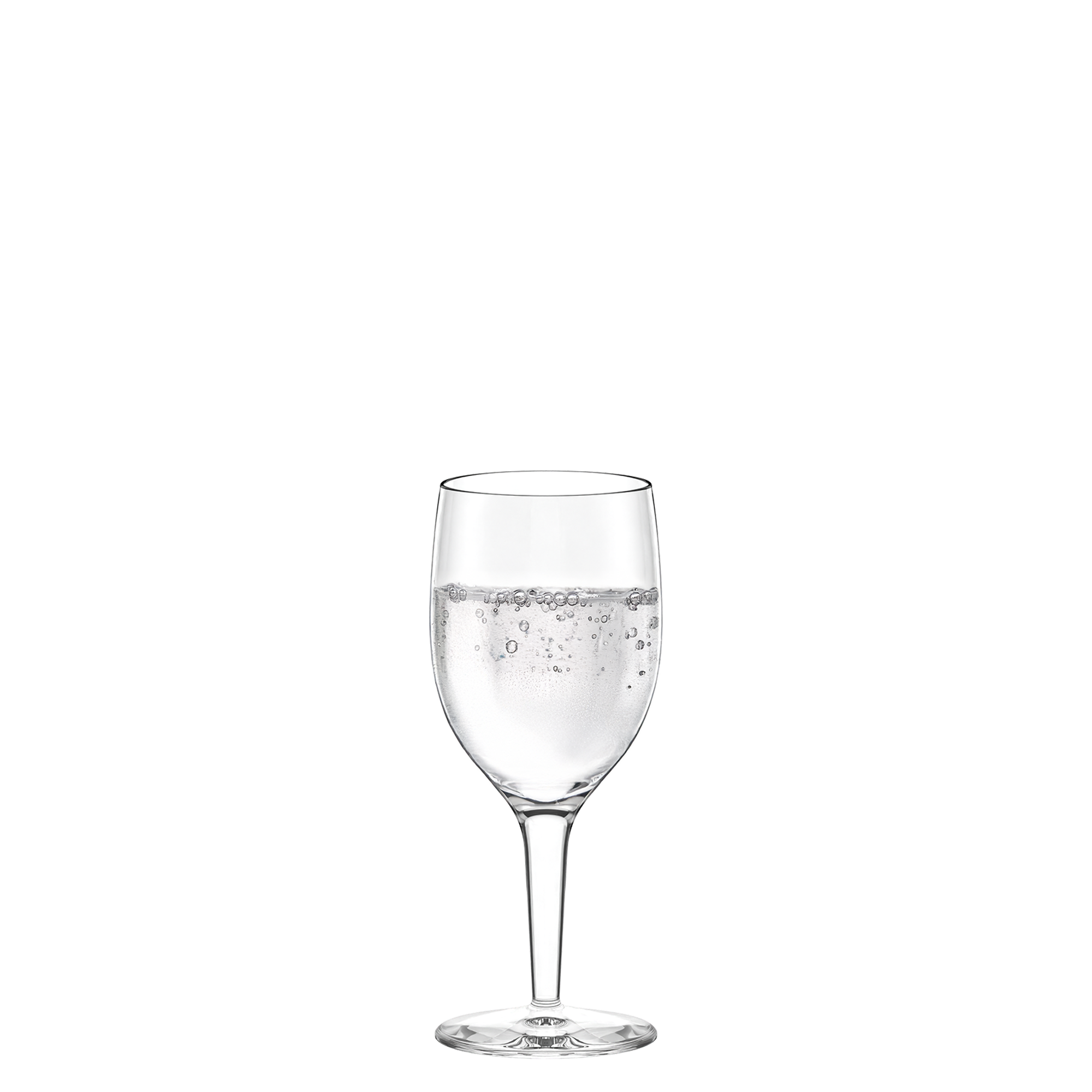 Klares Wasserglas Milano von Stölzle Lausitz mit schickem Design für stilvolles Trinken