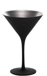 Stoelzle Lausitz Cocktailschale Schwarz Silber 240 ml